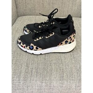 Adidas Women's Originals ZX 1K Boost Sneakers Leopard Print Sz 7.5